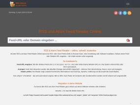 RSS und Atom Feed Reader